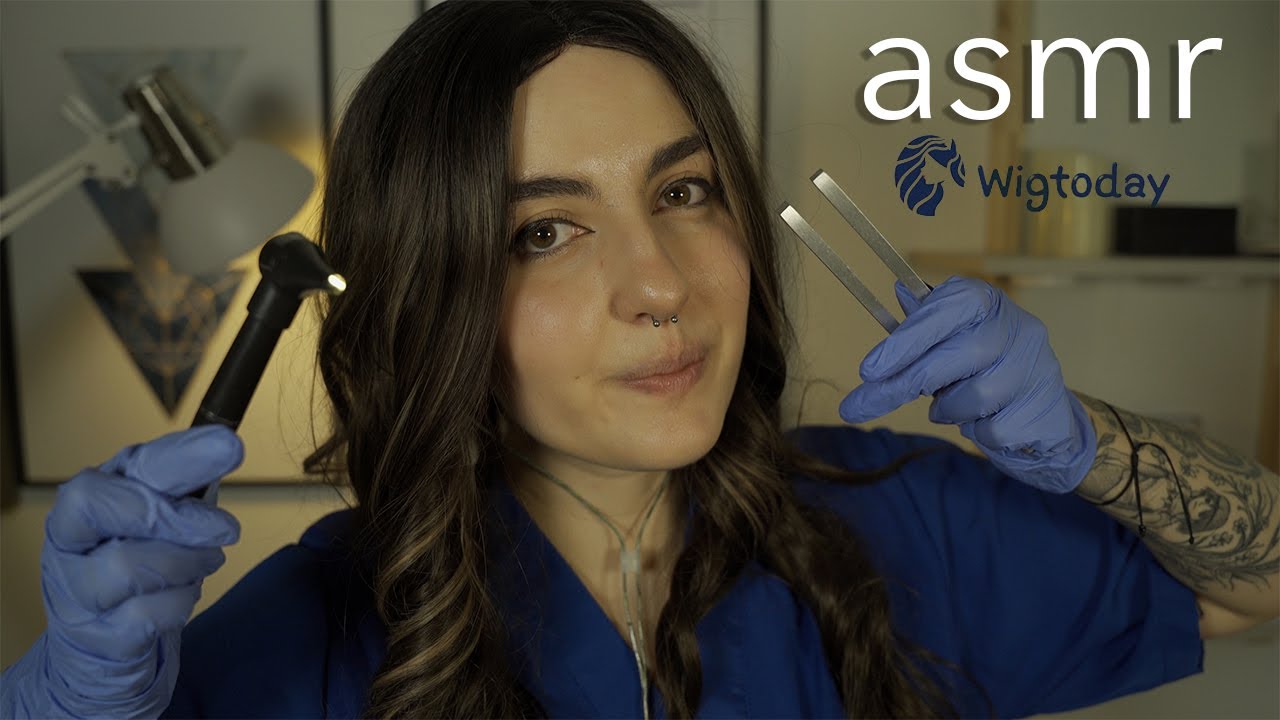 ASMR español TEST de NERVIOS CRANEALES rápido para DORMIR Ale ASMR ft Wigtoday