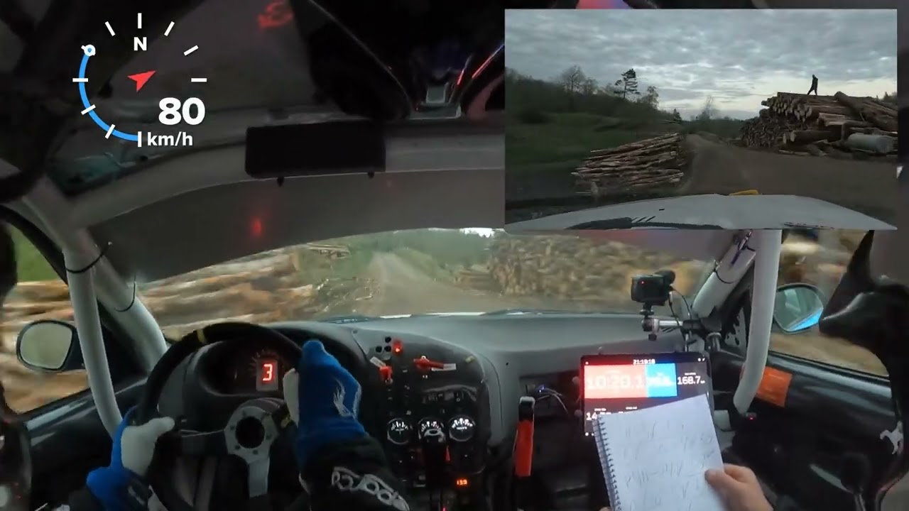 Sava heller,,, Rally Sørland 24 SS5