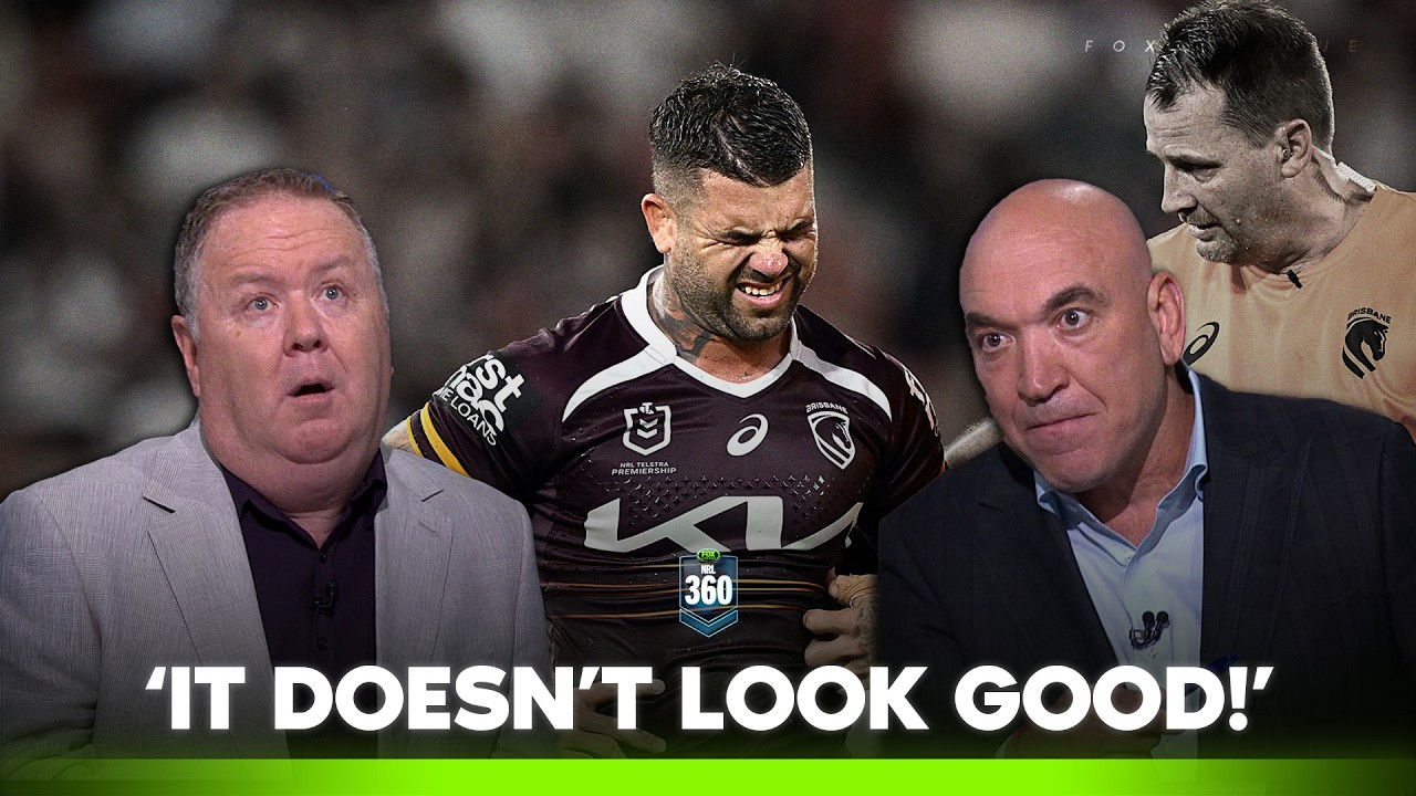 'Ok I am questioning his commitment!' - Gordie & Bulldog fire up over Reynolds injury 🔥 I NRL 360