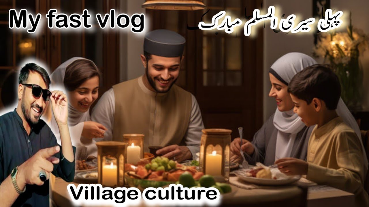 Pahli Saree All Muslim Mubarak | Village Culture Simple Challenge Food Arrange My Fast Vlog100kviews
