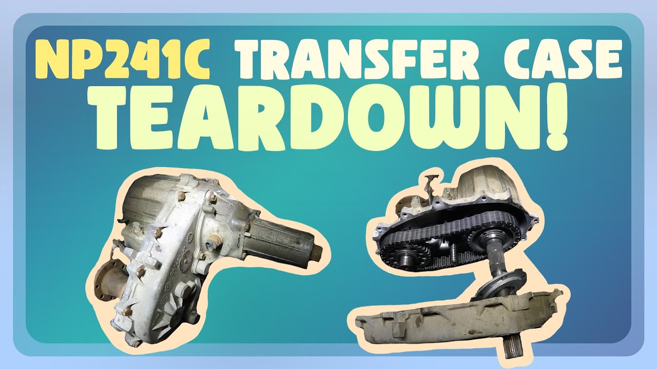 NP241C TRANSFER CASE TEARDOWN! - Complete Disassembly!