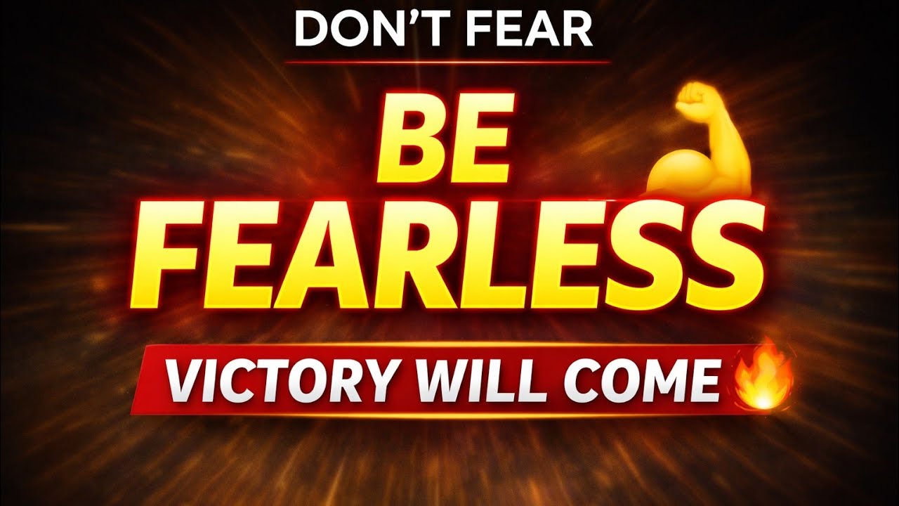 Be Fearless 💪 | Trust Yourself & Win Every Challenge | Powerful Motivation