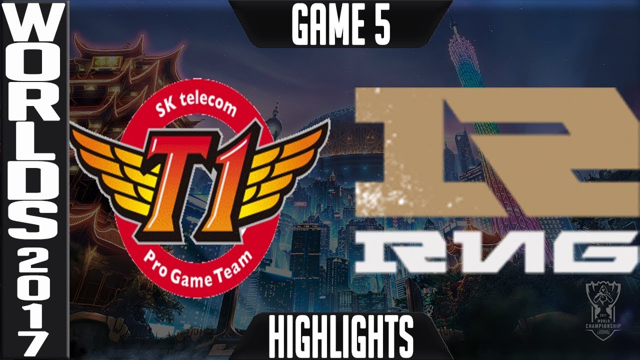 SKT vs RNG Highlights Game 5 - Semifinal World Championship 2017 SK Telecom T1 vs Royal G5