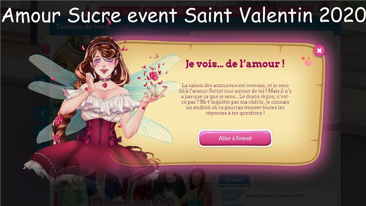 🔴 AMOUR SUCRE [Castiel] event Saint Valentin 2020 💖  #NomiGaming