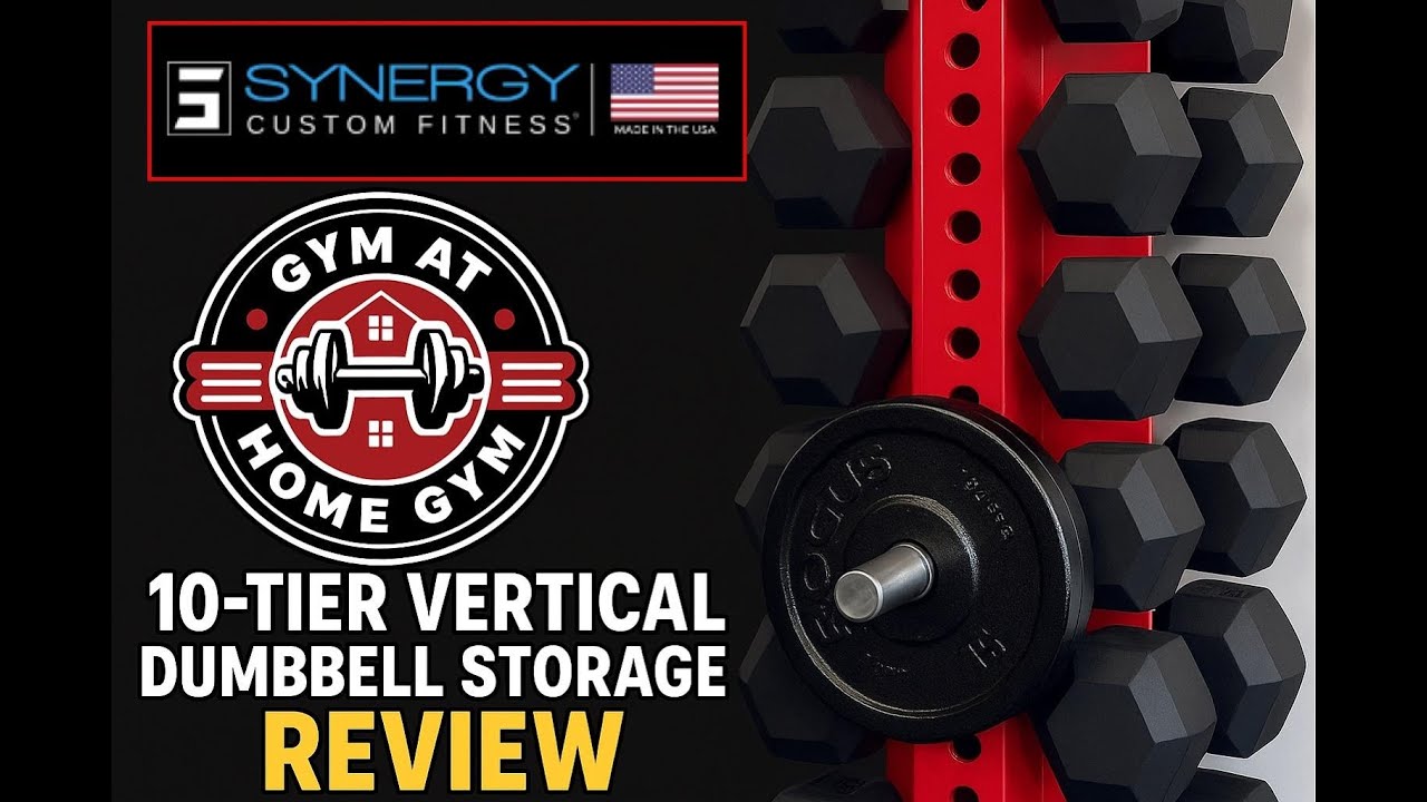 Synergy Custom Fitness 10-Tier Vertical Dumbbell Storage Rack Review