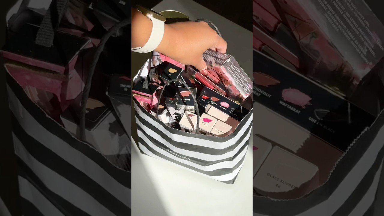 Sephora Haul but make it #ASMR 😍 Sephora ALL access starts now! What&rsquo;s on your wishlist? 👀🛍️