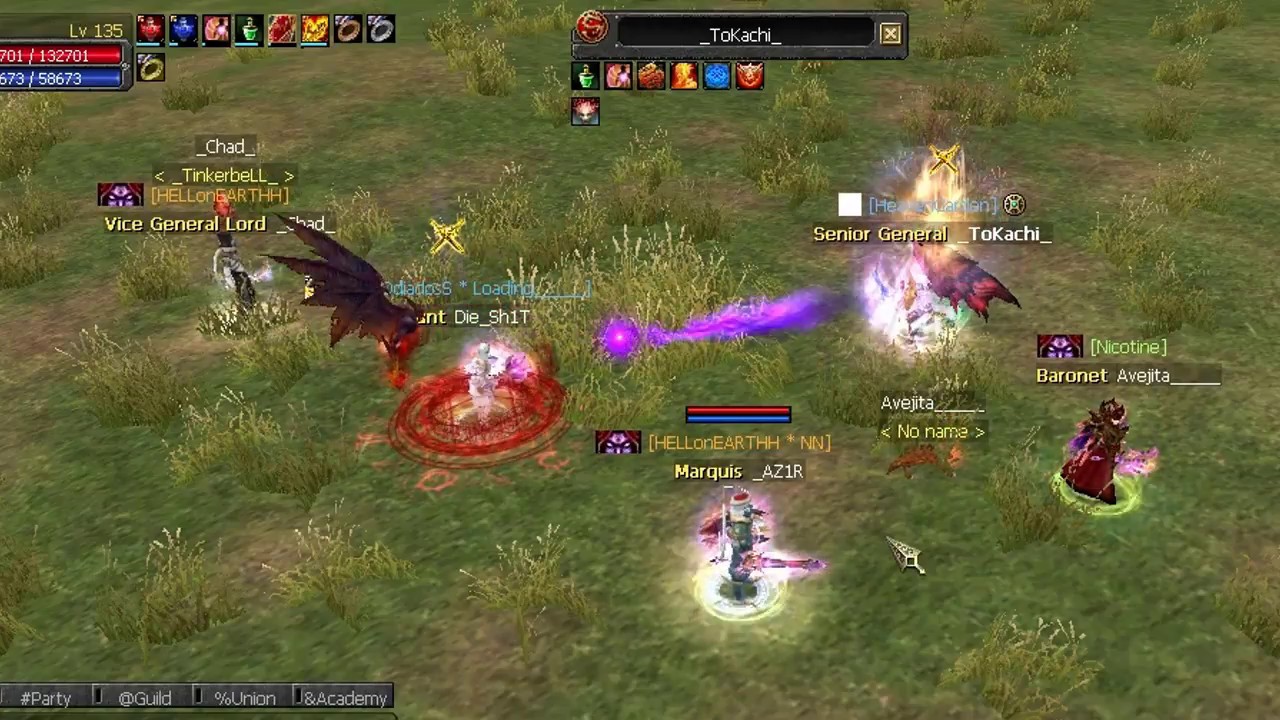 Die_Sh1T vs _ToKachi_ - Silkroad Latino PVP 135