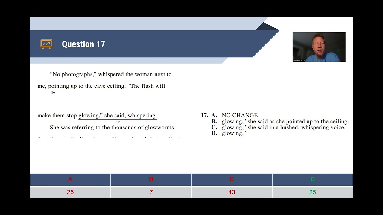 OWest ACT Practice English Test 2023: 10 Most Missed Questions