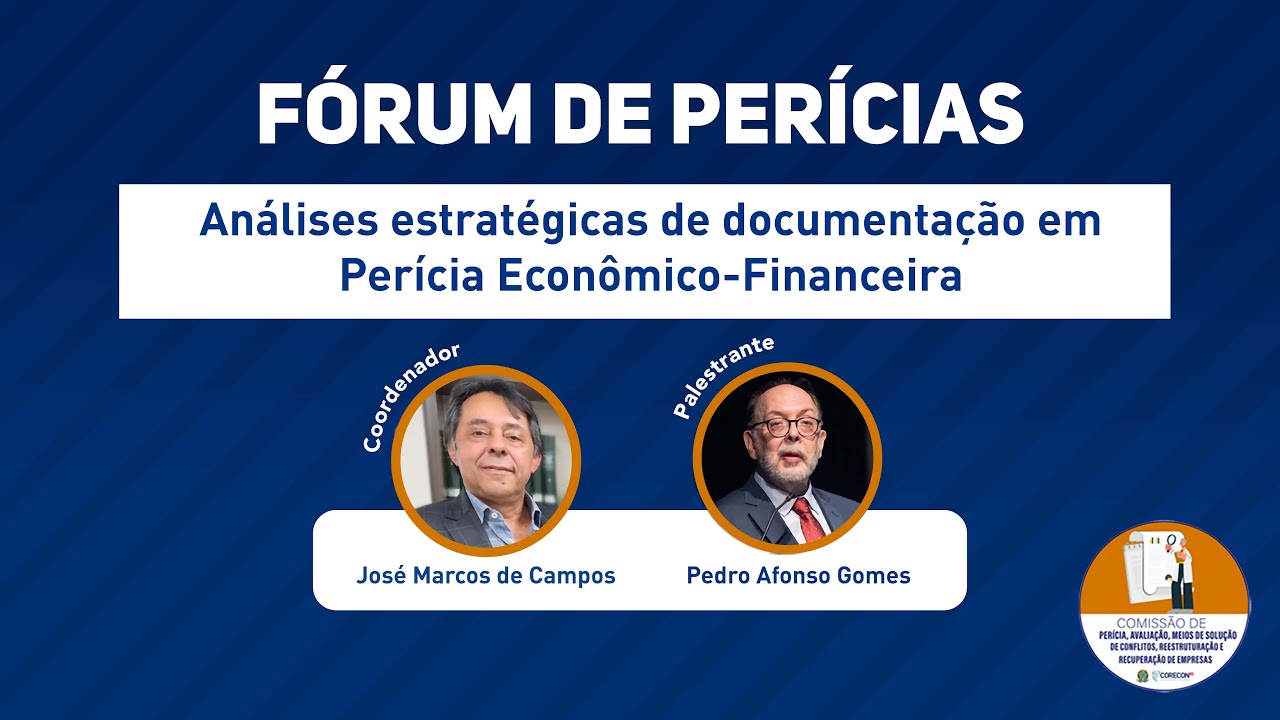 Análises estratégicas de documentação em Perícia Econômico-Financeira