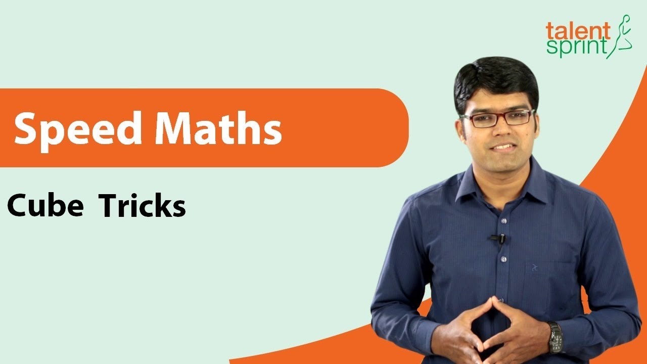 Shortcut to Calculate Cubes | Speed Maths | Quantitative Aptitude | TalentSprint Aptitude Prep