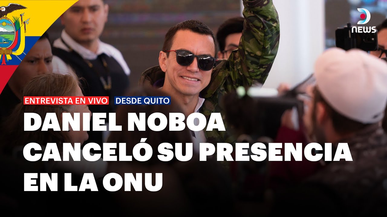 🚨 El presidente Daniel Noboa se desplaza en operativo especial hacia Otavalo | DNews
