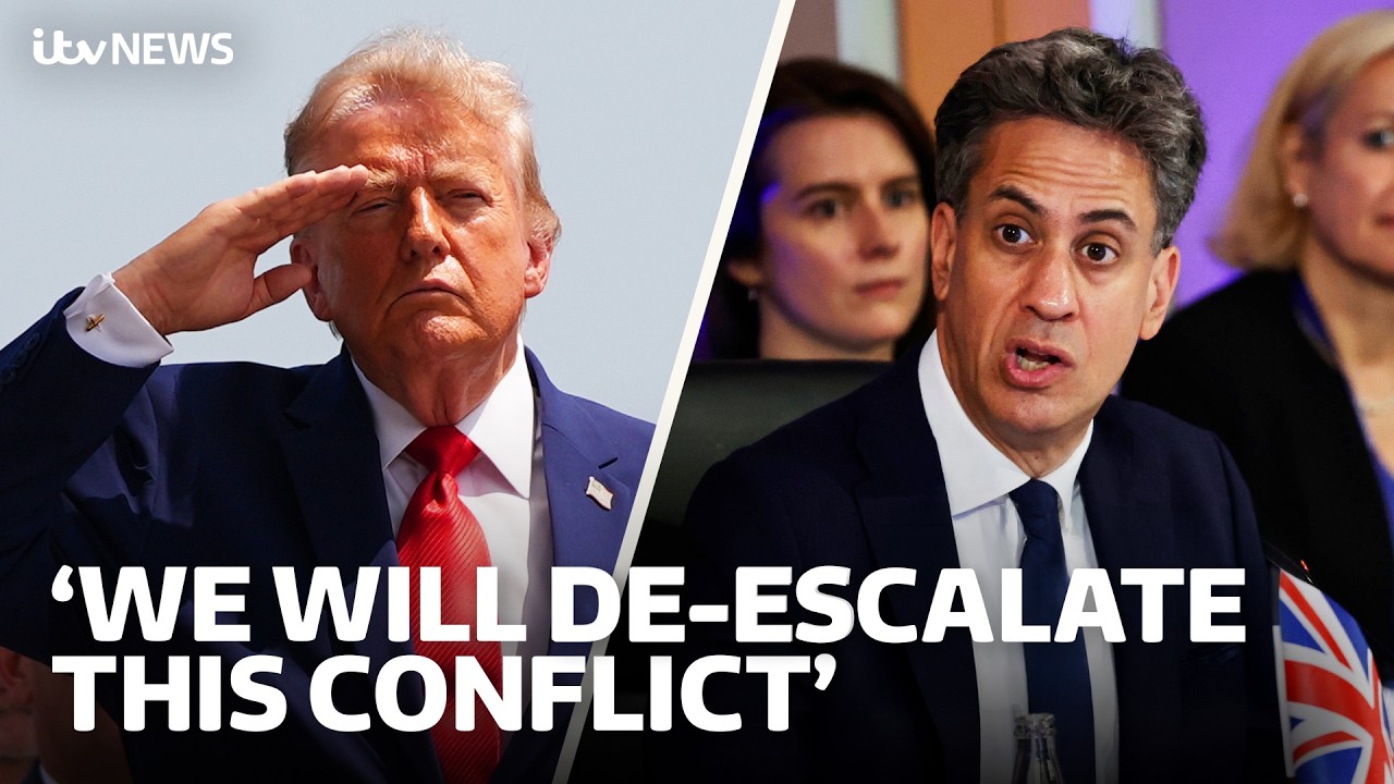 The UK's Middle East vow as Trump issues new threat to Iran