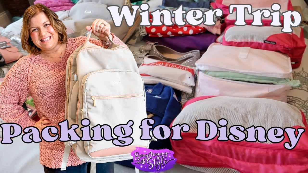 PACKING FOR DISNEY WORLD | Disney Winter Packing List