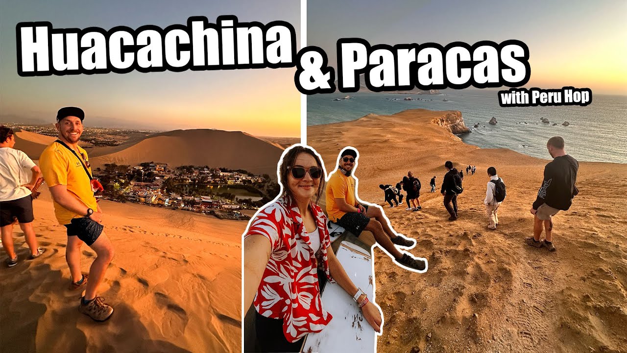 Sandboarding in Huacachina 🏂 & Paracas with Peru Hop 🚌