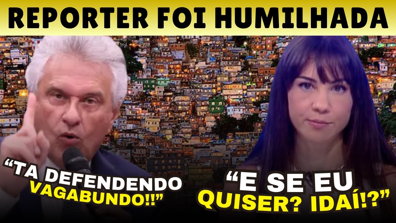 AMANDA KLEIN DEFENDE B*NDIDO AO VIVO E CAIADO DA UMA LI&Ccedil;&Atilde;O NA JORNALISTA QUE SE ARREPENDE