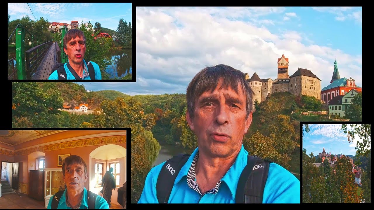 Ausflug nach Loket. Burg und Stadt