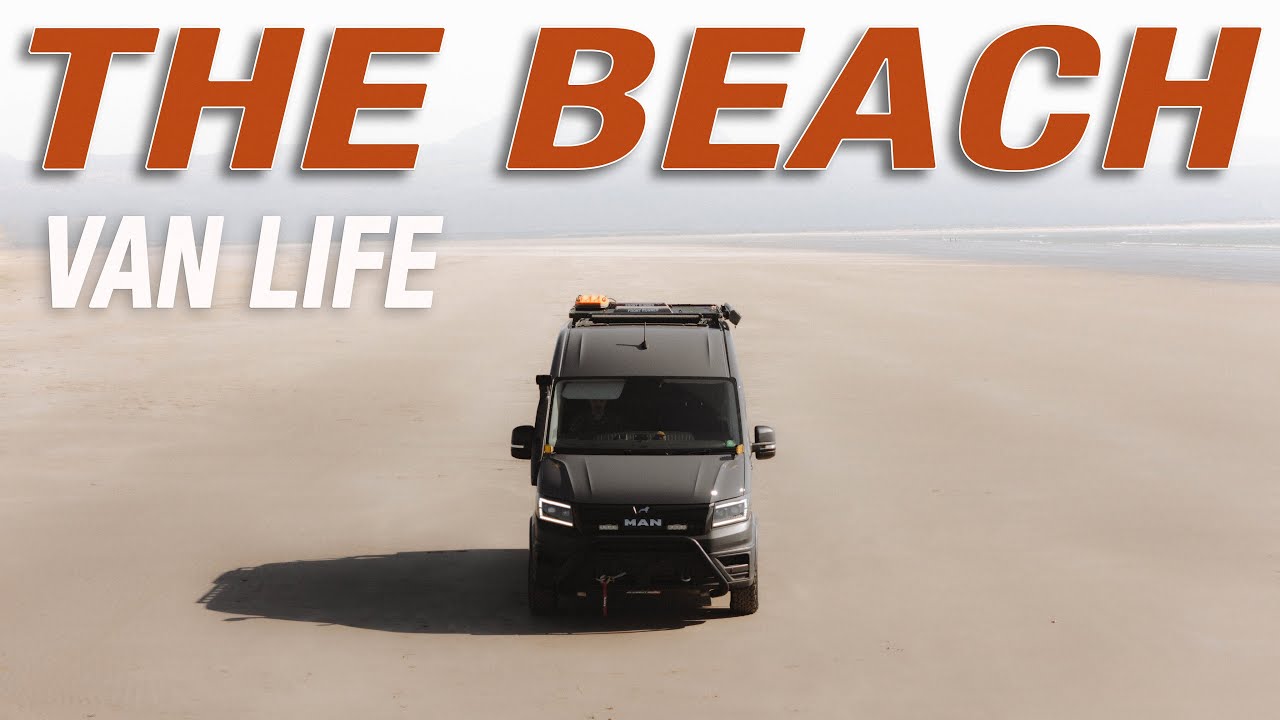 Best Beach Drive In The UK? | 4X4 Camper Van
