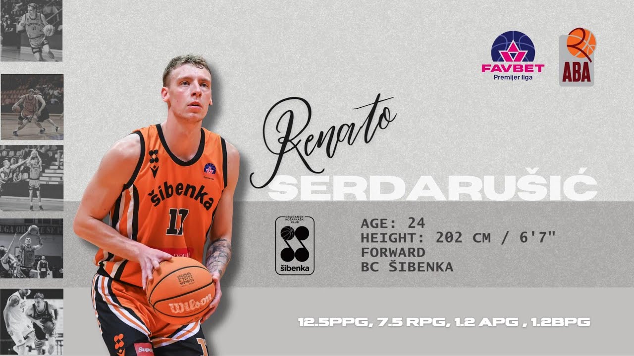 Renato Serdarušić | 2024/25 | BC Šibenka