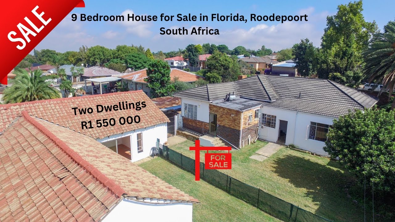 9 Bedroom House for Sale in Florida, Roodepoort, South Africa