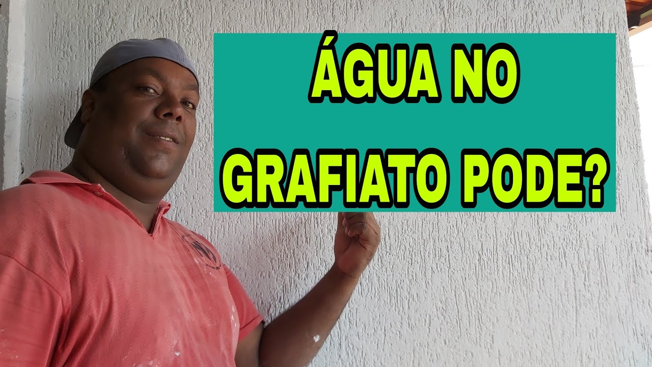 Pode adicionar água no grafiato?Temos a resposta para você.