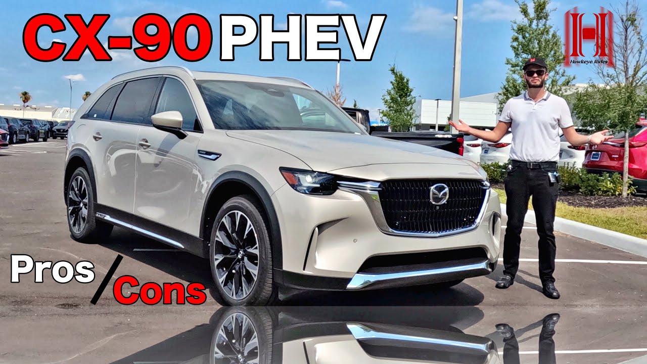 У Mazda CX-90 PHEV Premium Plus 2024 года есть одна проблема: все характеристики и тест-драйв