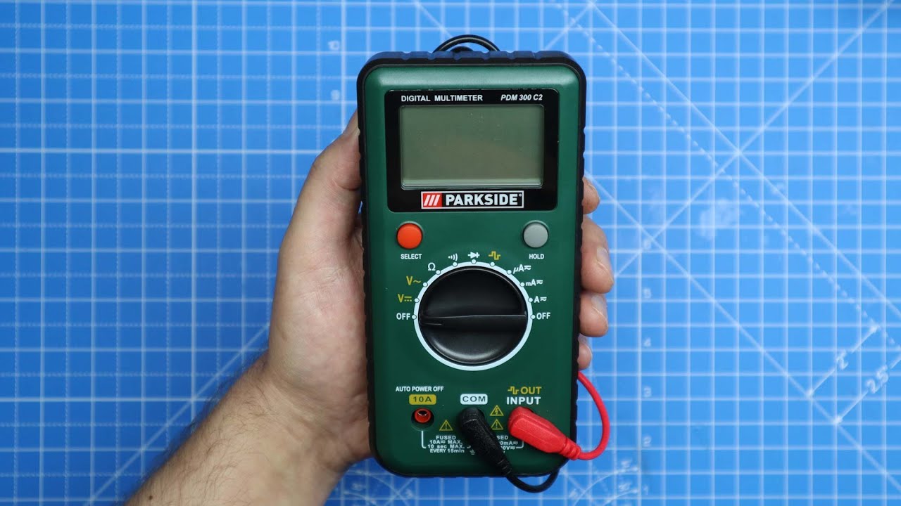 Digital Auto Range Multimeter: Parkside