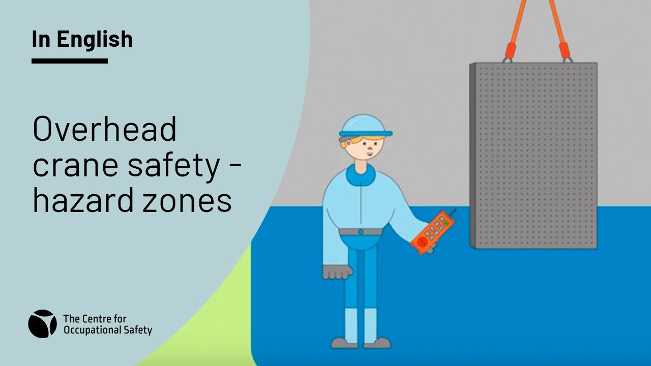 Overhead crane safety - hazard zones