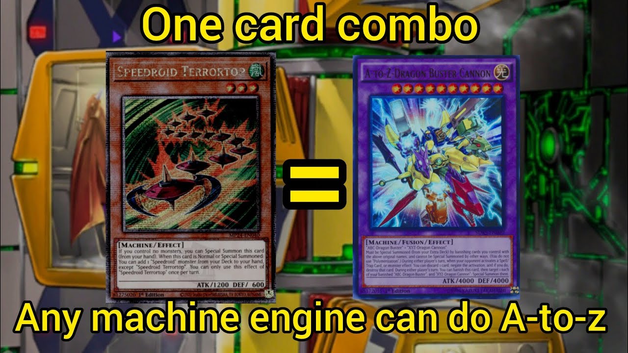 Yu-Gi-Oh! ABC A-to-z with R.B and speedroid engine one card combo #yugioh #遊戯王 #tcg #ocg#masterduel 