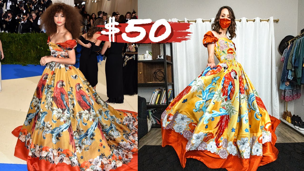 I made Zendaya’s Met Gala Dress for $50