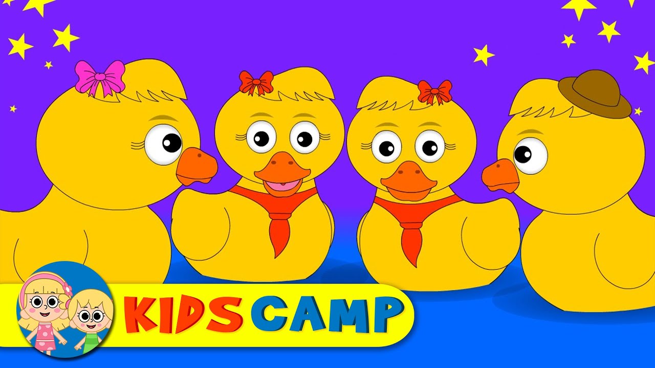 Five Little Ducks + More Nursery Rhymes And Kids Songs by KidsCamp