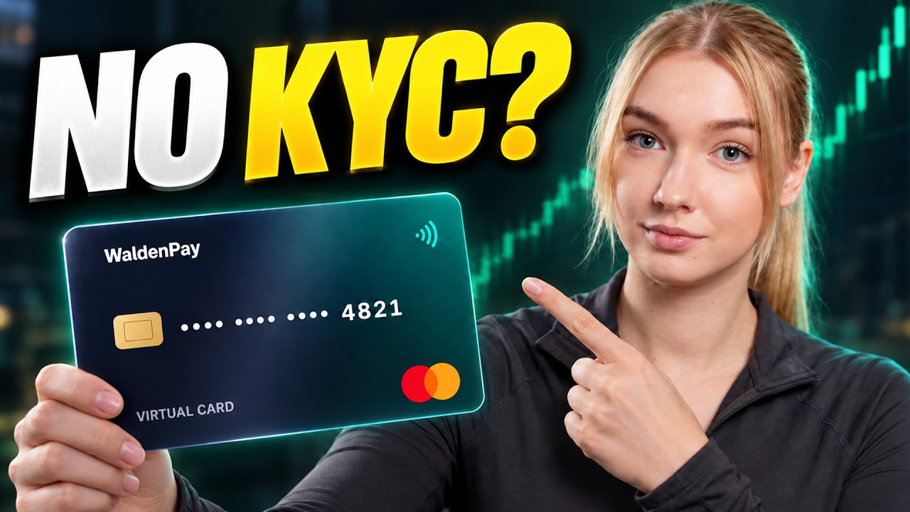 I Found the Best Non-KYC Crypto Card? Here&rsquo;s How WaldenPay Works