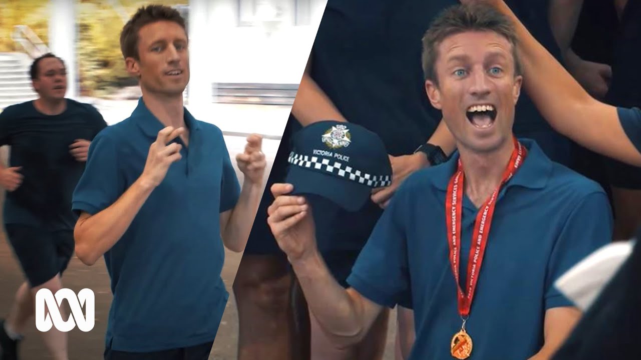 Comedian Sammy J takes on Victoria Police training 👮‍♀️🚔 | ABC Australia