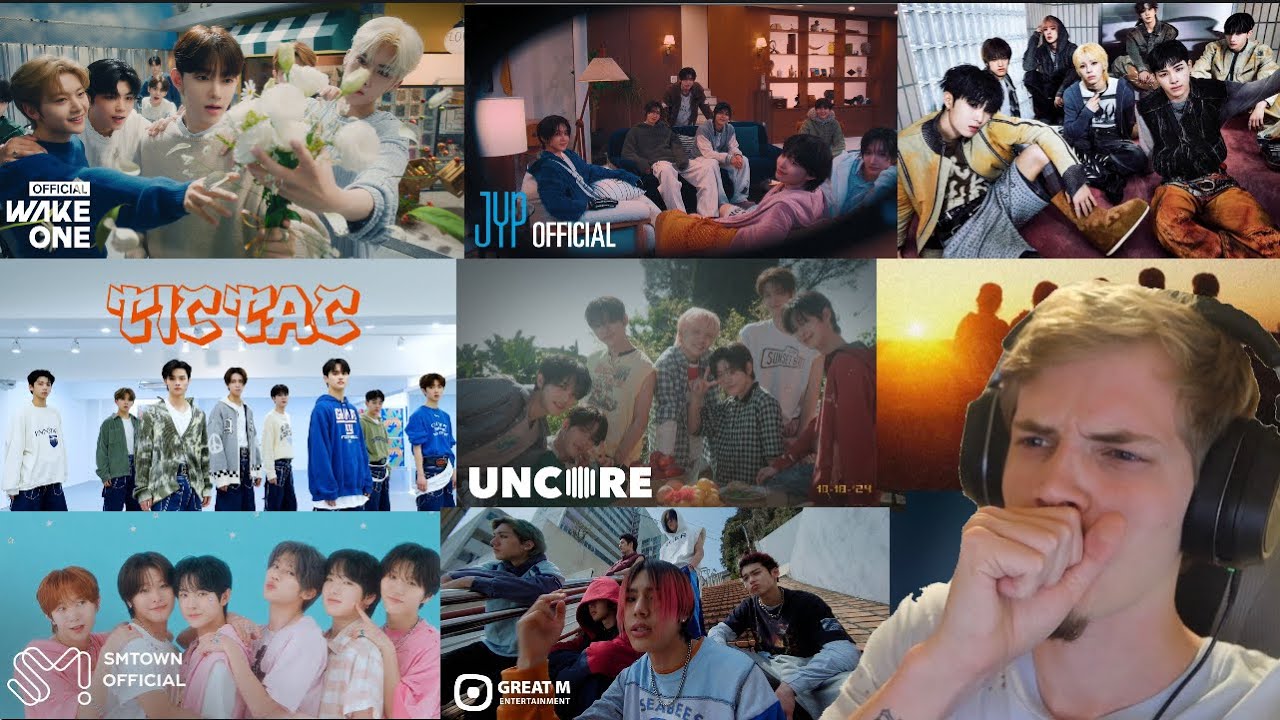 Reacting to EVERY 5th Gen Boy Group PT 2!! ZEROBASEONE, NCT Wish, Kickflip, 8TURN, NEXZ, and More!!