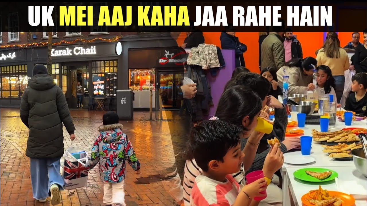 UK mei Aaj kaha Jaa Rahe hain- Life in UK 😎| Indian Family in UK 🇬🇧 
