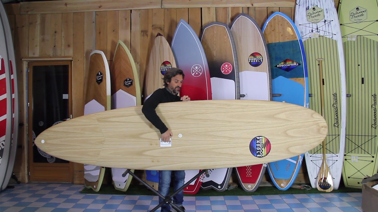 Longboard Sup Spoon Paulownia Redwoodpaddle