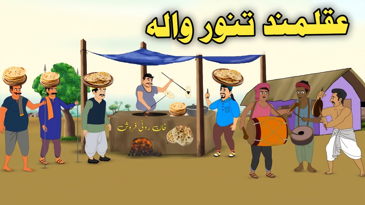 Aqalmand Roti Wala| Pashto Cartoon Story| Pashto Cartoon Kahani| Pashto Cartoon 2025