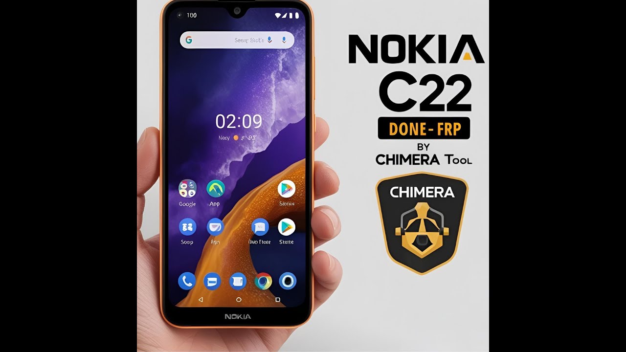 Nokia C22 TA-1533 Frp remove by Chimera Tool