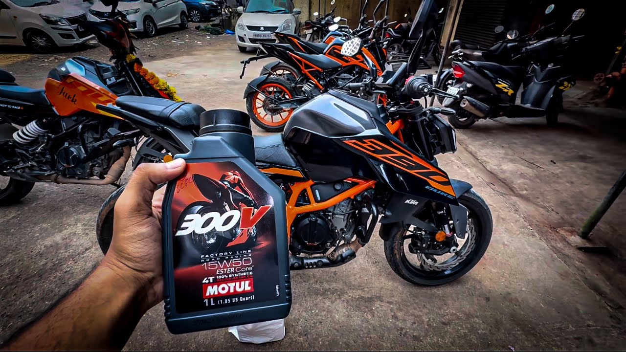 Duke 390 Gen 3 ( 2025) THIRD SERVICE COST ? MOTUL 300V Oil + Hidden Tips! – Third Service Upgrades! 