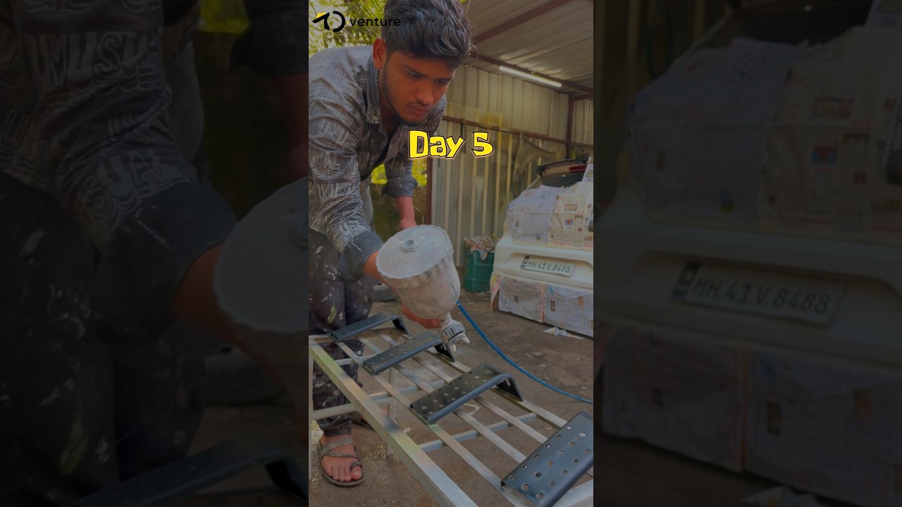 Day 5 - Crossbars In Making | Taxi-Top Advertising