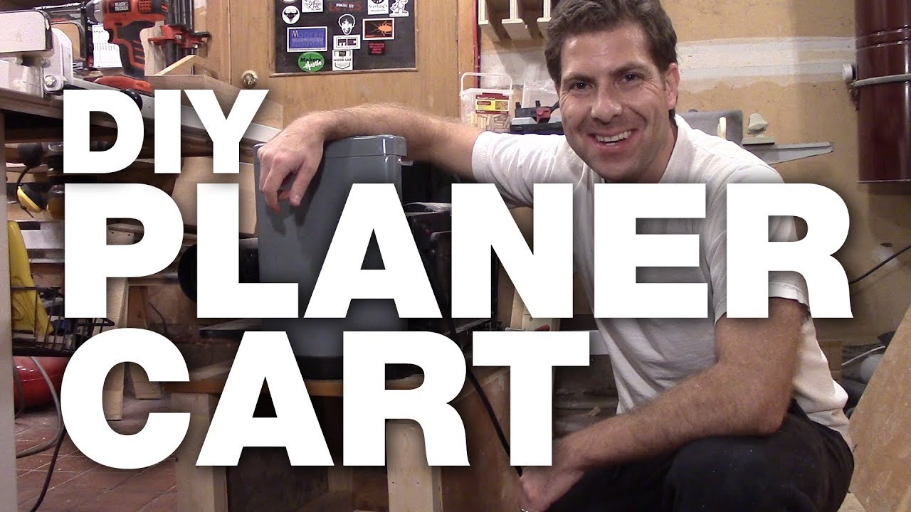 DIY Planer Cart