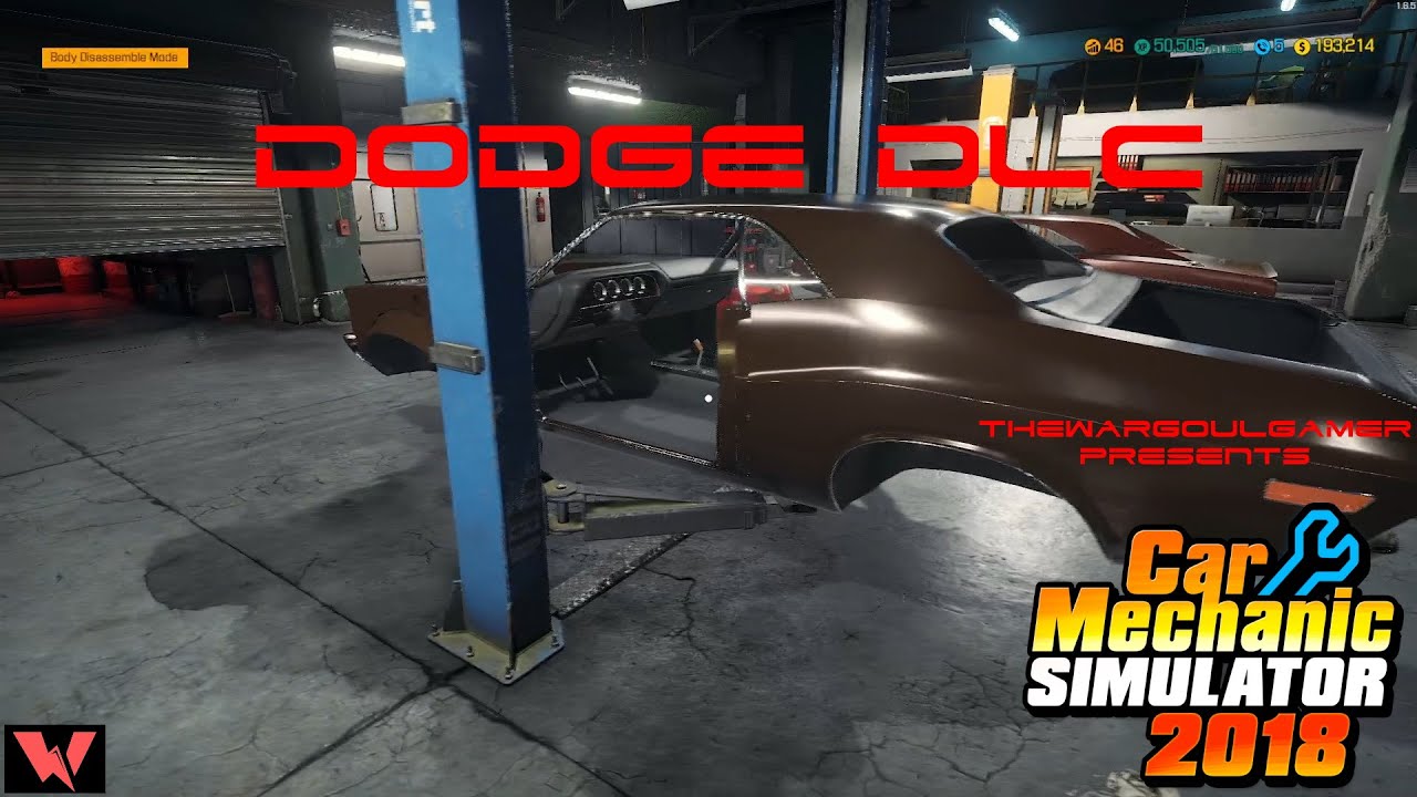 Car Mechanic Simulator 2018 - Dodge DLC