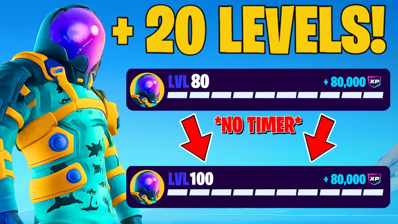 *NO TIMER* Best Fortnite XP MAP How To LEVEL UP FAST in CHAPTER 7 Season 1! (EARN XP!)