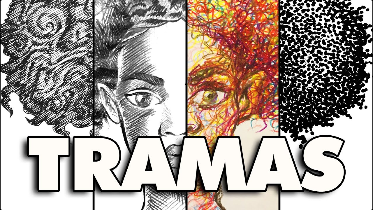 Cómo dibujar con diferentes tramas