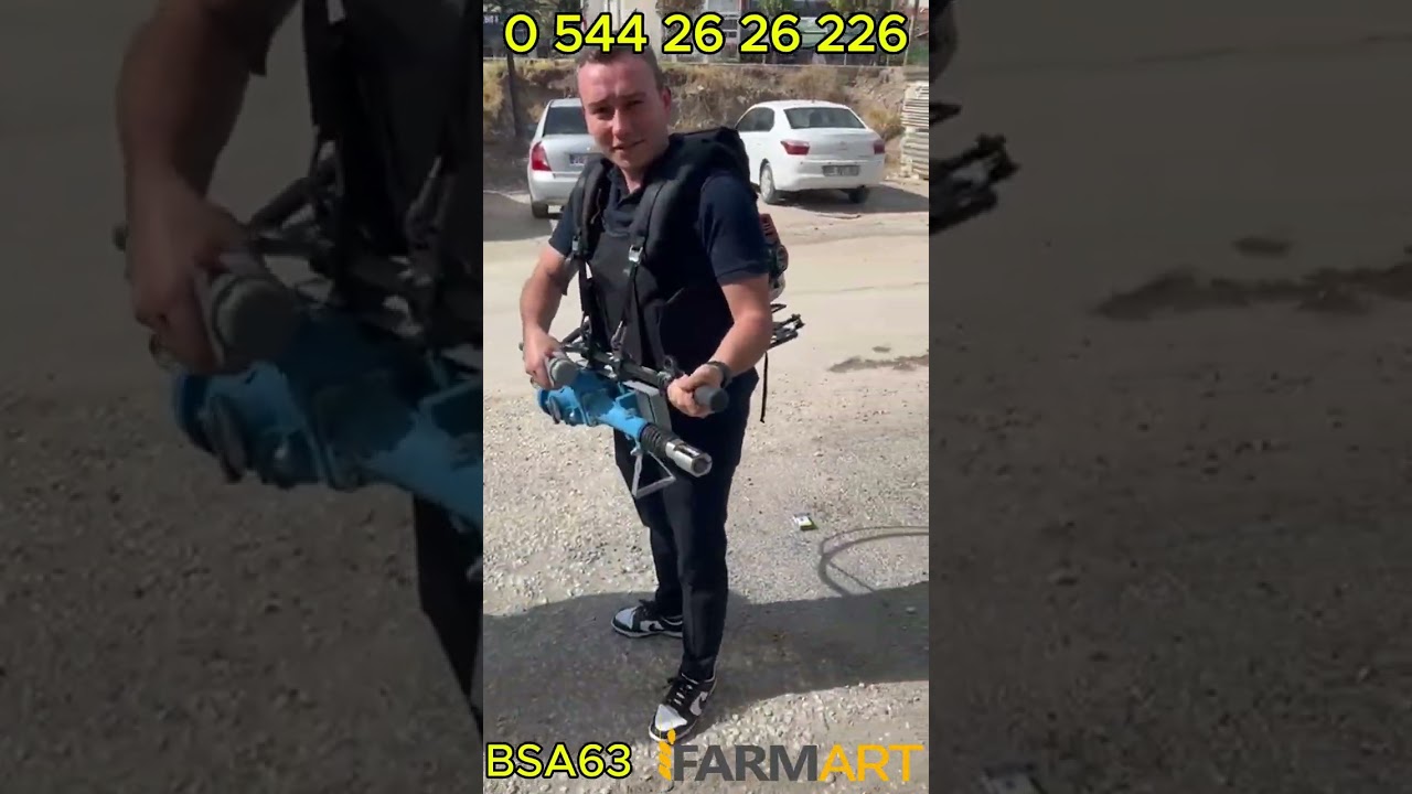 Ele ve Vucuda titreşim vermeyen Dünyanın en HIZLI silkeleme makinası Yağlık Zeytini DÖKEN makina