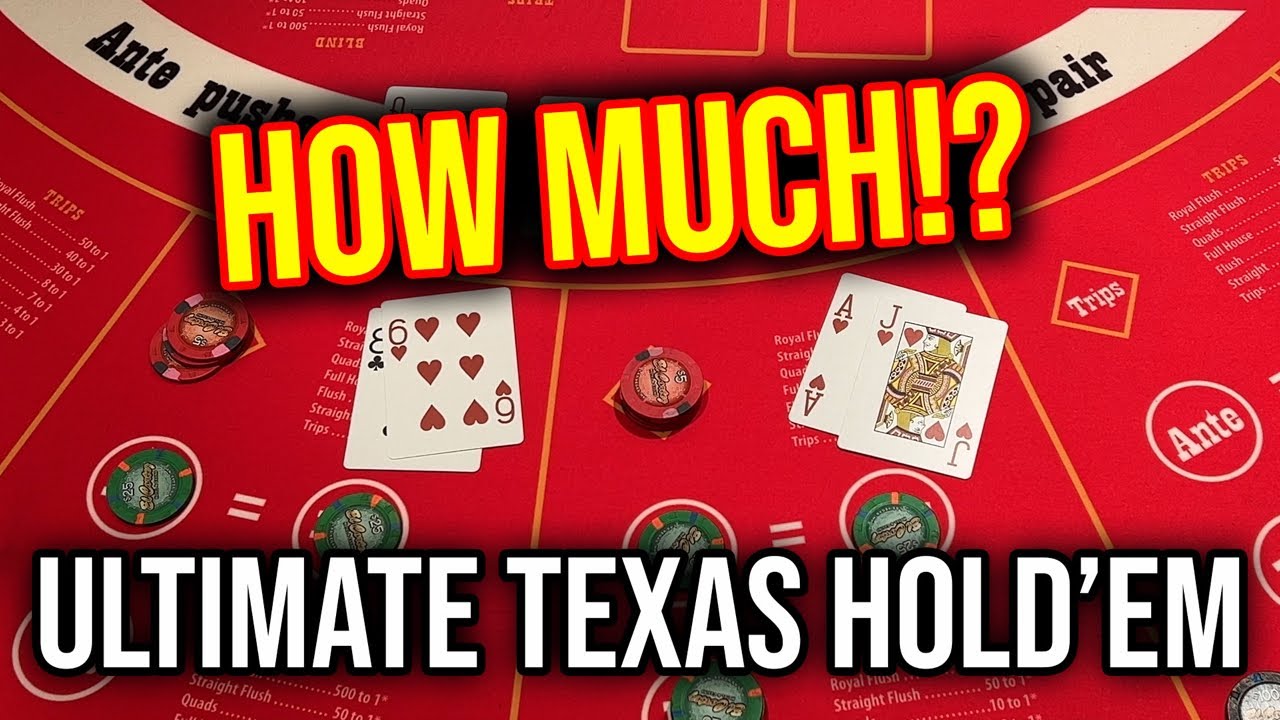 ULTIMATE TEXAS HOLD’EM LIVE!!! Nov 6th 2022