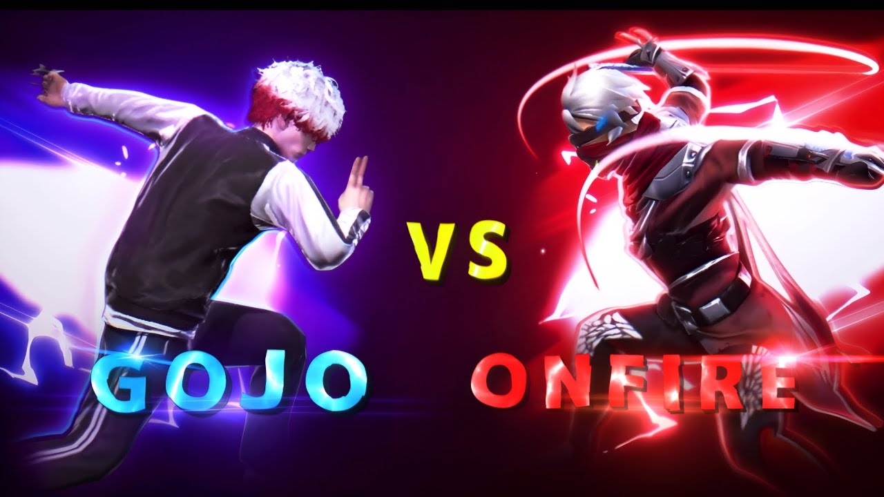 GOJO VS ONFIRE 🗿🚩 