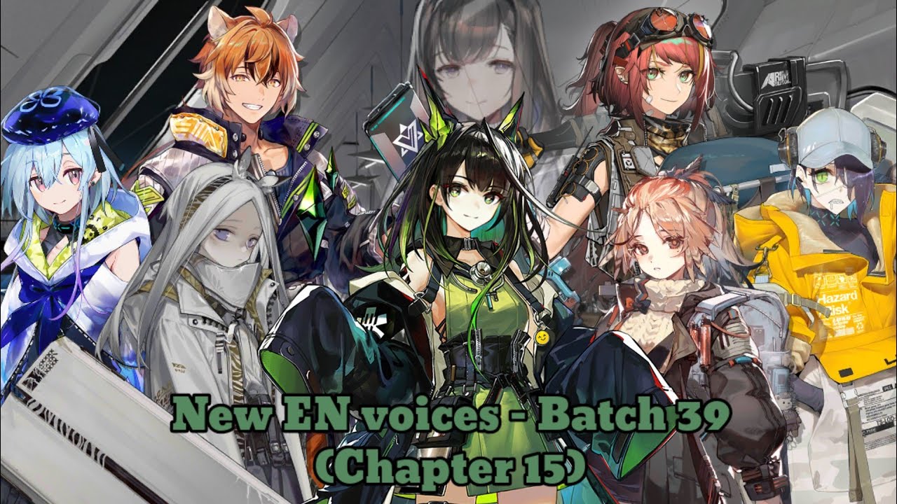 New Arknights English Voices | Batch 39 datamined (16/9/2025 update)