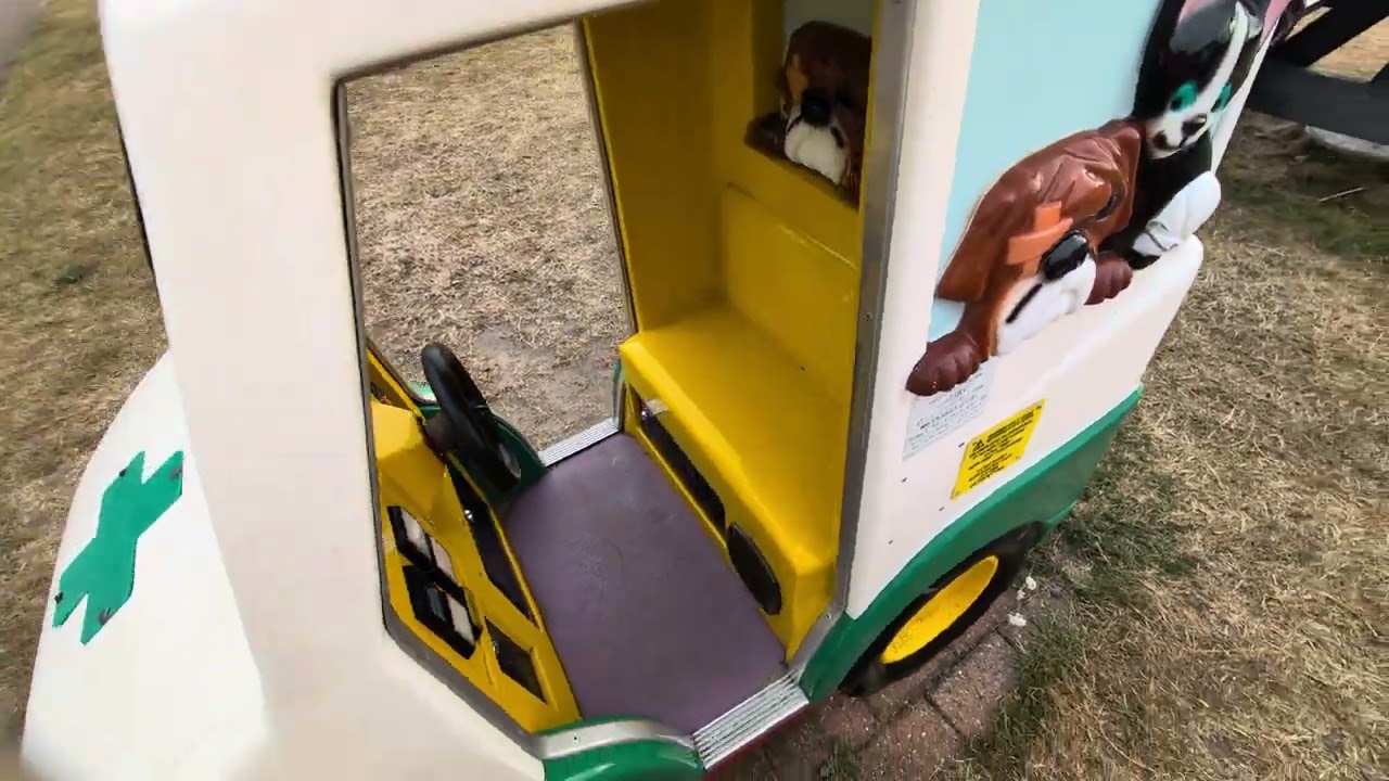 RG Mitchell Pet Ambulance Kiddie Ride