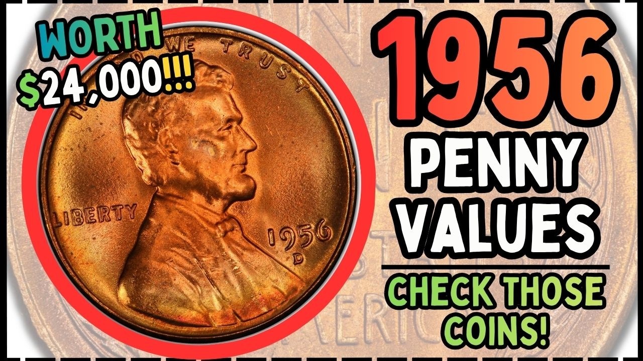 Номиналы монет Lincoln Penny 1956 года &mdash; ВСЕ НОВЫЕ. КАЖДАЯ ЦЕНА!