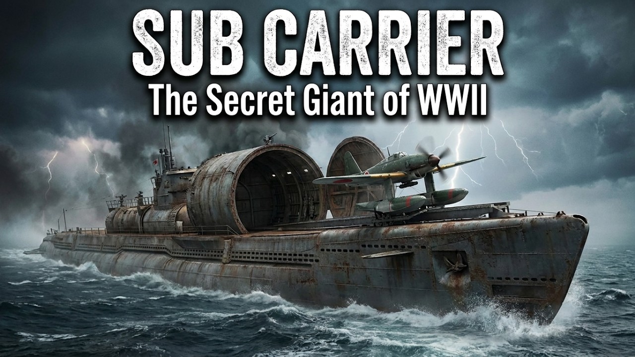 I-400: The Underwater Aircraft Carrier Killer #ww2 #podcast